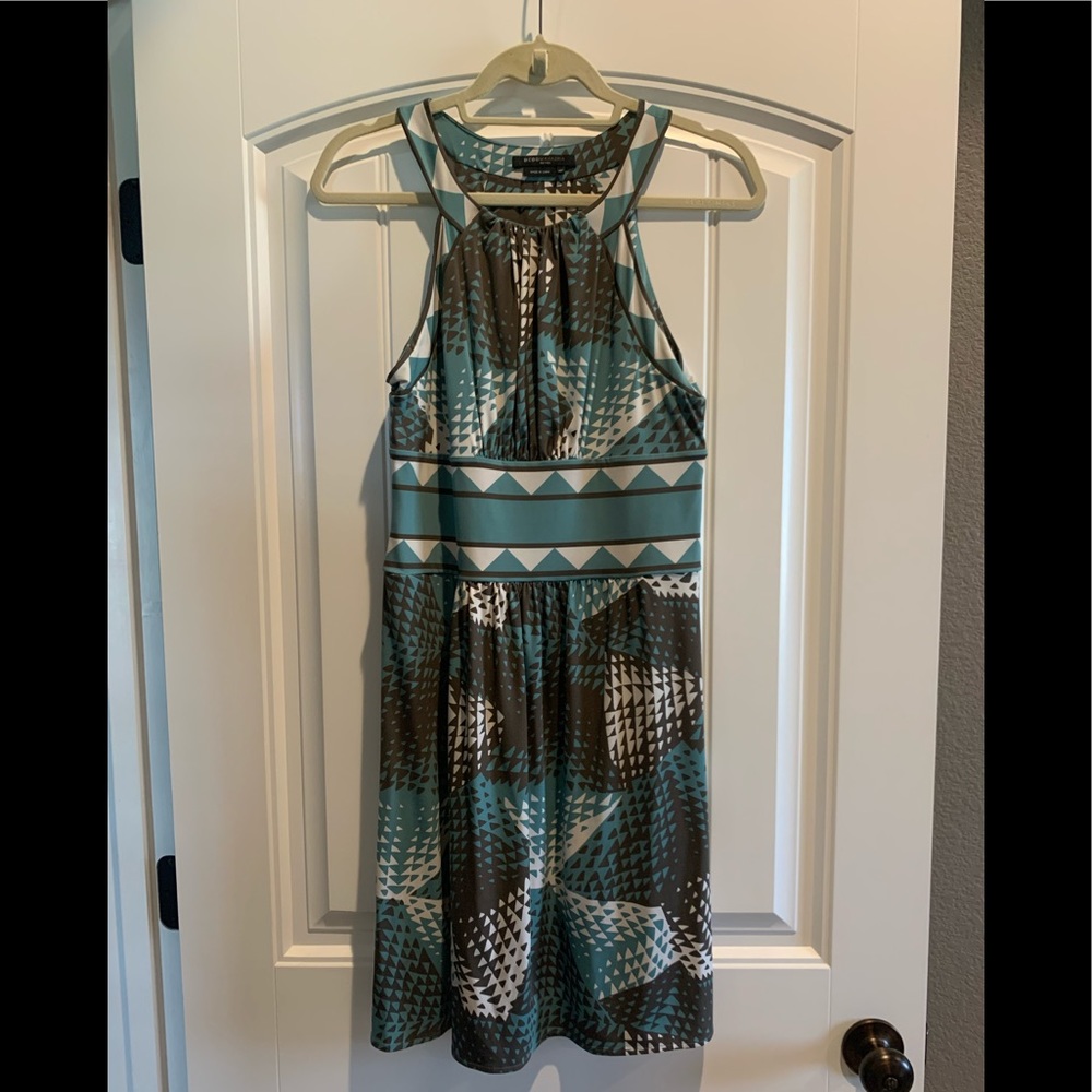 BCBG Maxazria geo dress. Petite medium. VGUC.